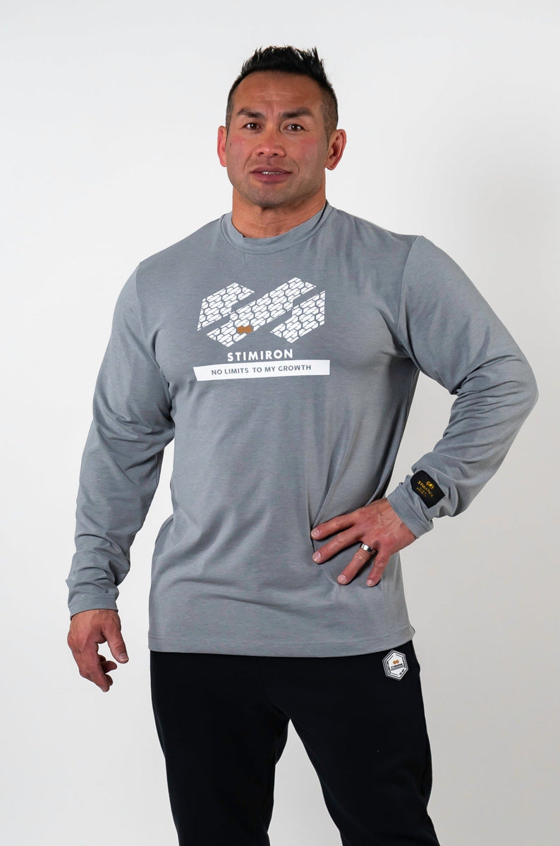 STRETCH LONG SLEEVE - GRAY | 山岸秀匡 STIMIRON公式通販