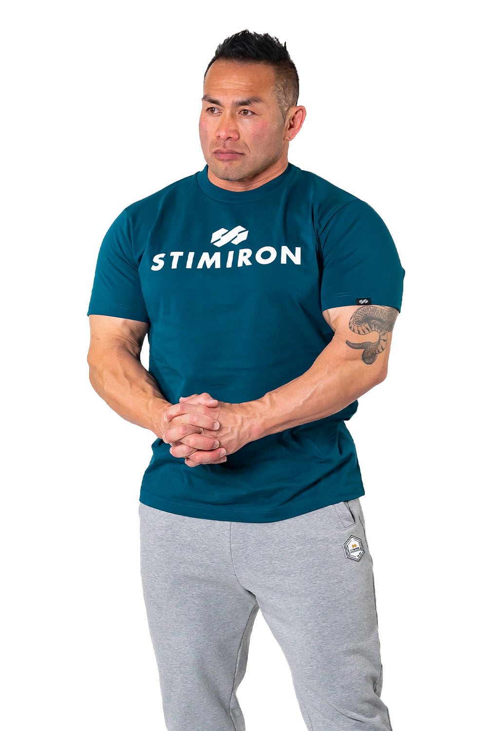 STIMIRON FRONT LOGO TEE - GREEN